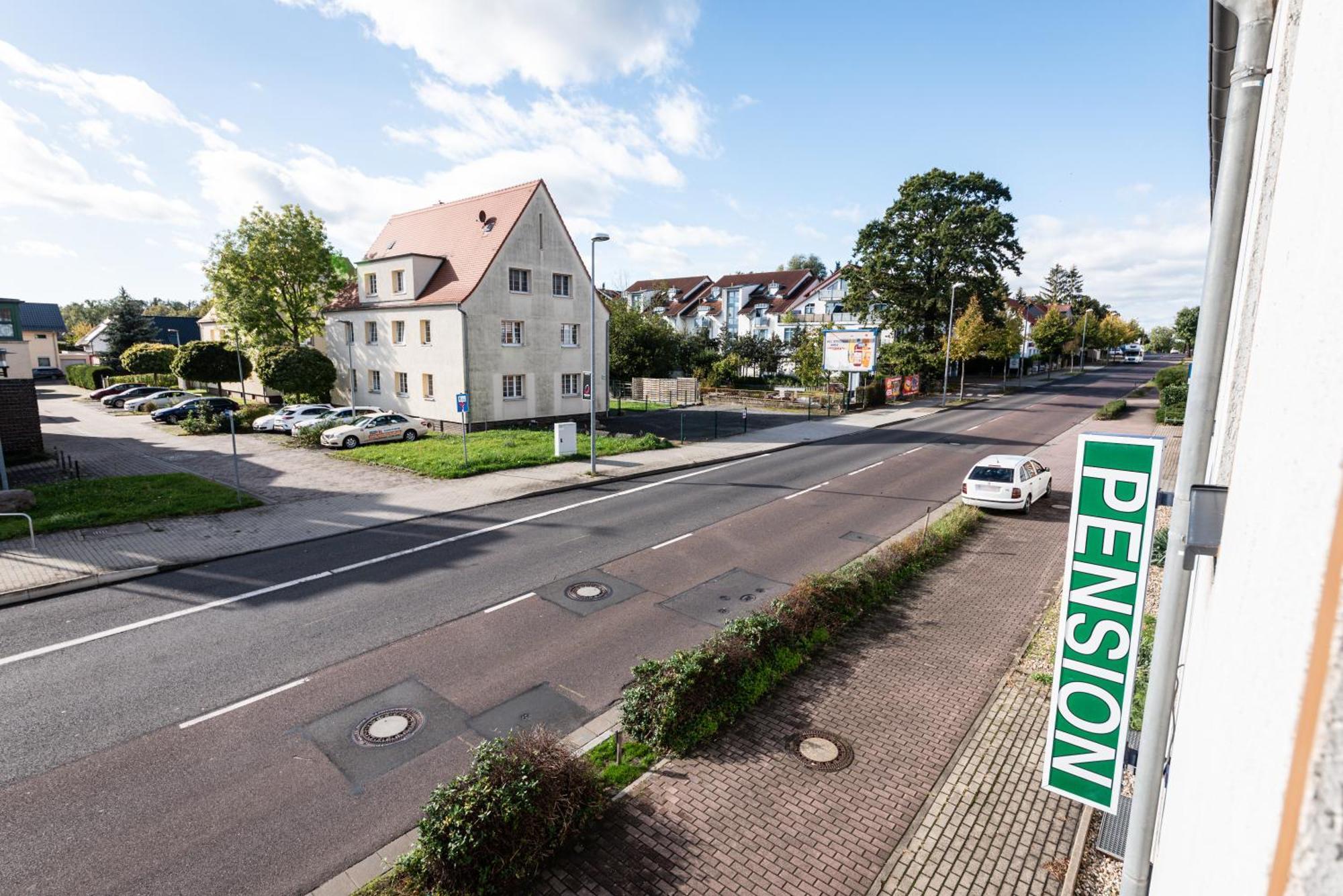 Pension Am Sandberg ライプツィヒ エクステリア 写真