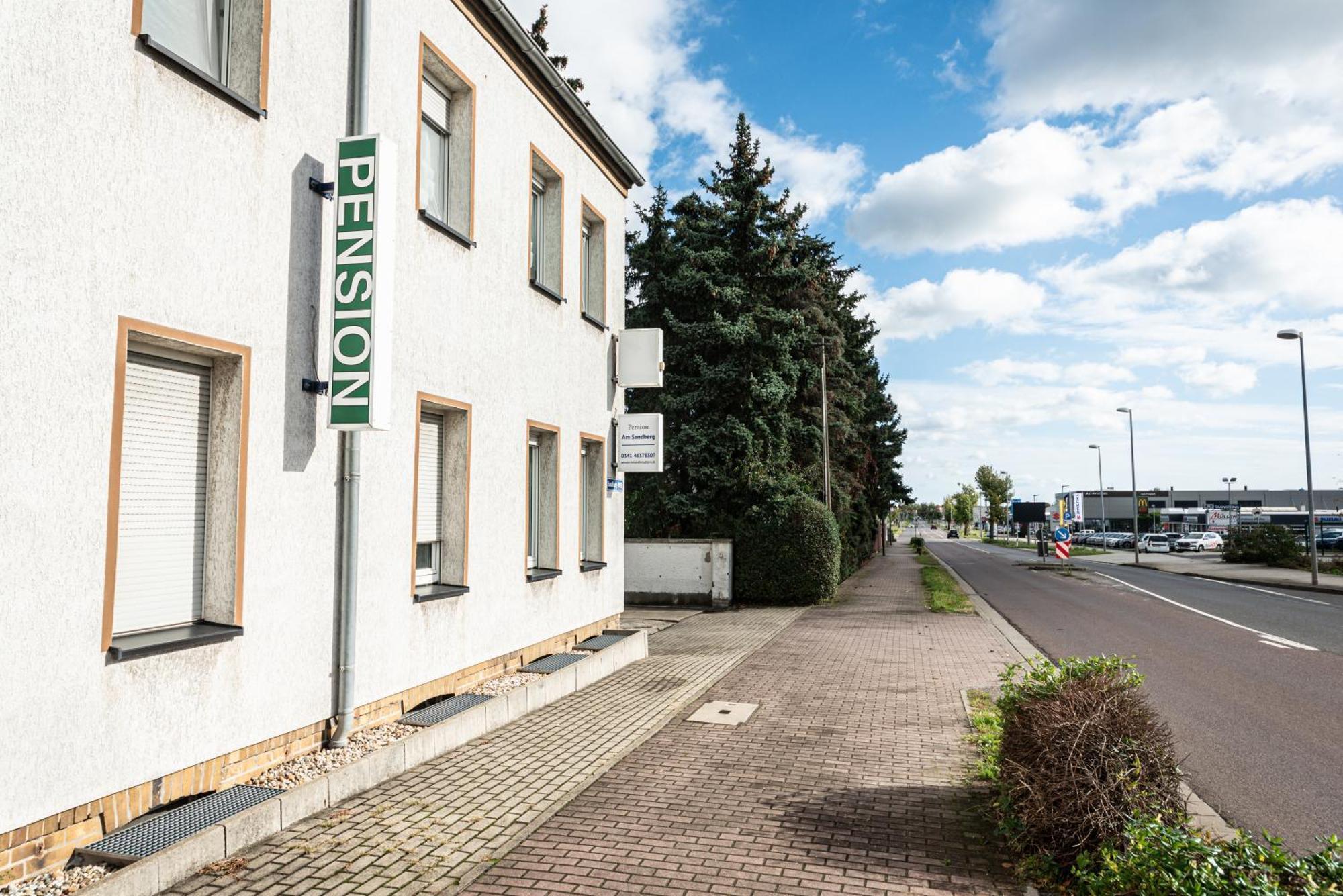 Pension Am Sandberg ライプツィヒ エクステリア 写真